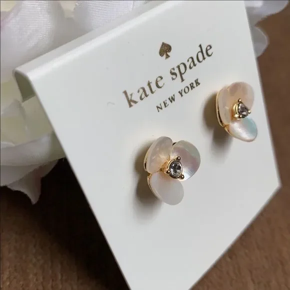 Kate Spade • Disco Pansy Earrings - Picture 2 of 10